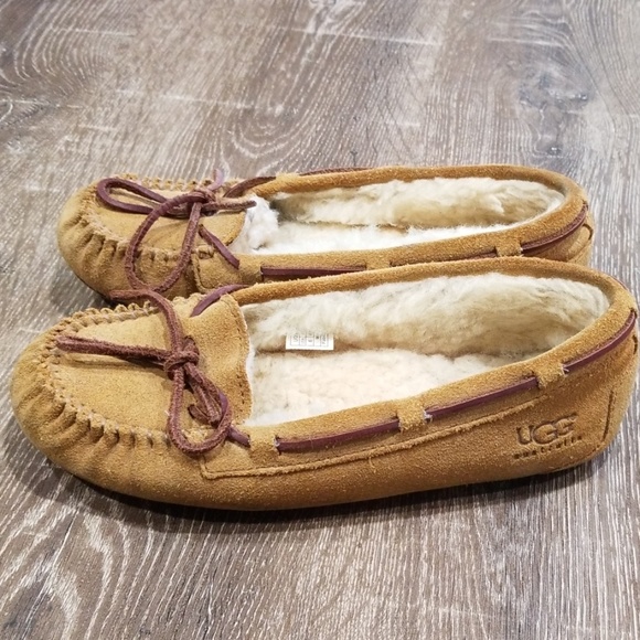 UGG Shoes - Ugg Dakota chestnut suede slippers size 6